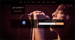 Desktop Screenshot of leifgarrett.net